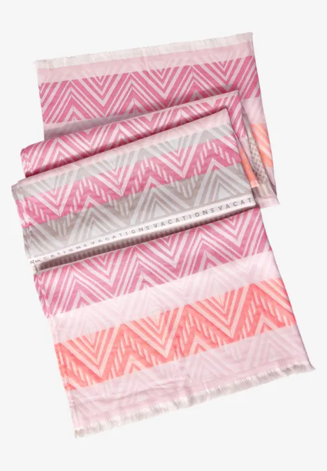 Jacquard Strandtuch multicolor