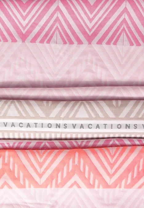 Jacquard Strandtuch multicolor