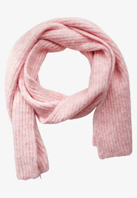 Langer Strickschal sweet rose