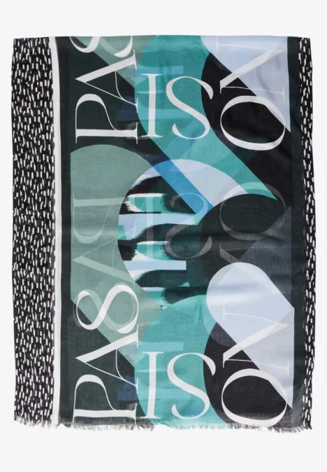 Bedruckter Schal multicolor Bedruckter Schal multicolor