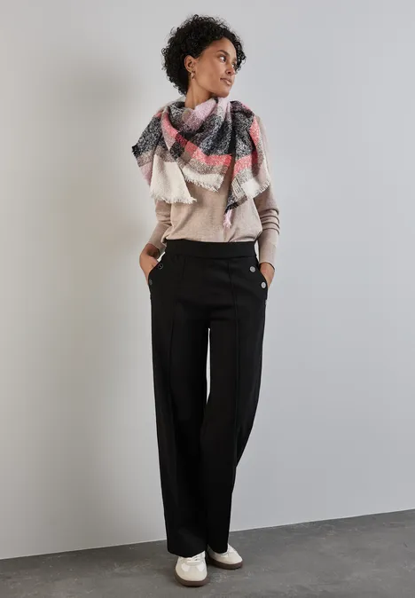 Bouclé-Schal multicolor
