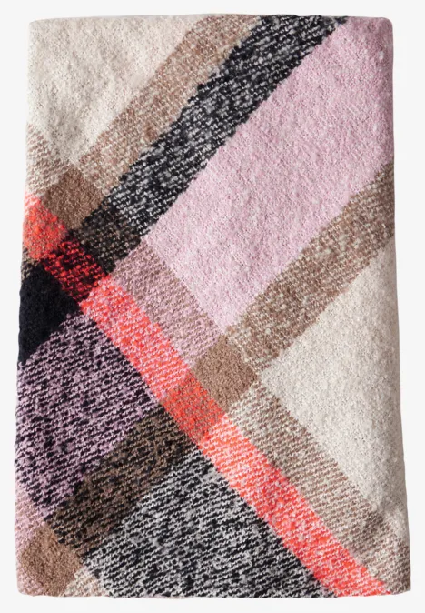 Bouclé-Schal multicolor
