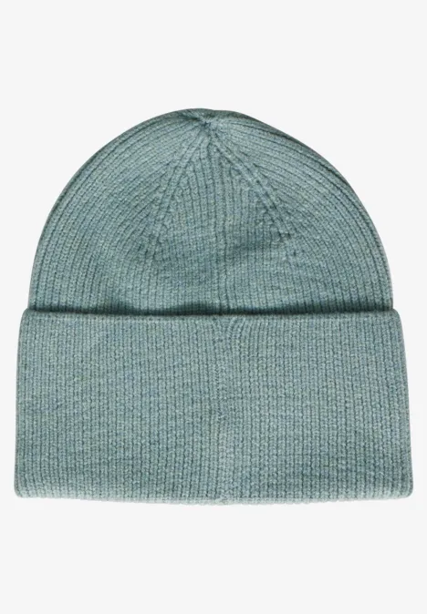 Beanie Mütze steelwood blue melange