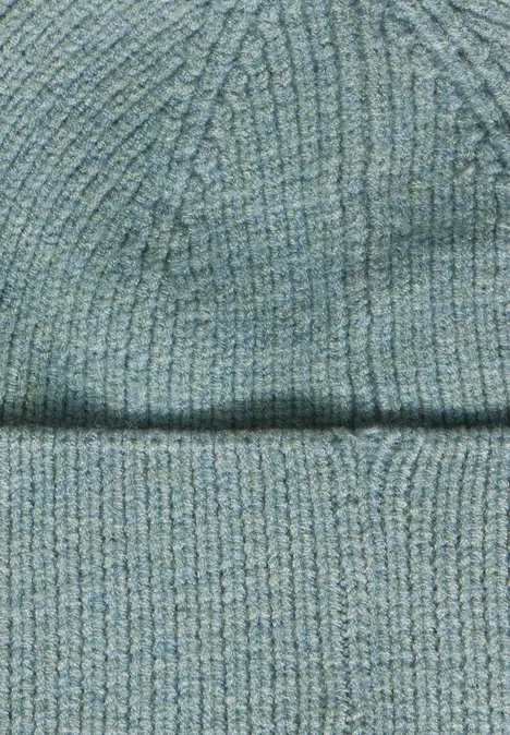 Beanie Mütze steelwood blue melange