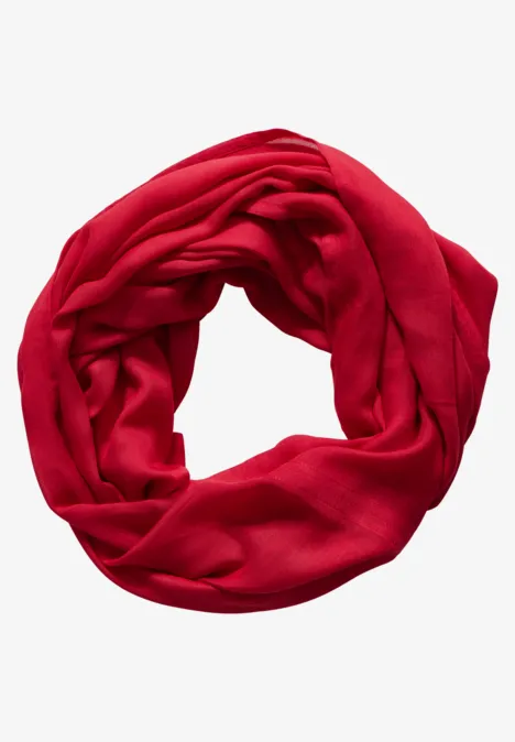 Basic Loop Foulard autumn red