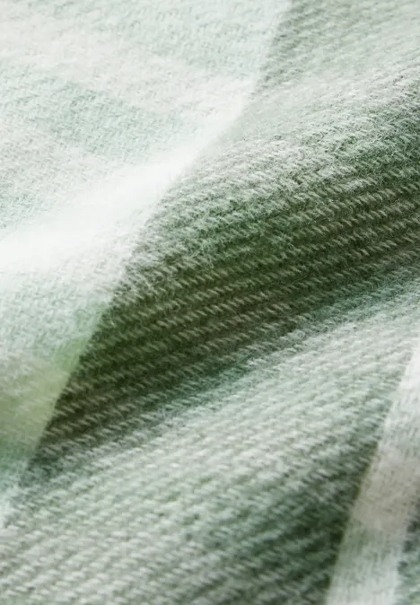 Colorblock Dreieckstuch light mint green