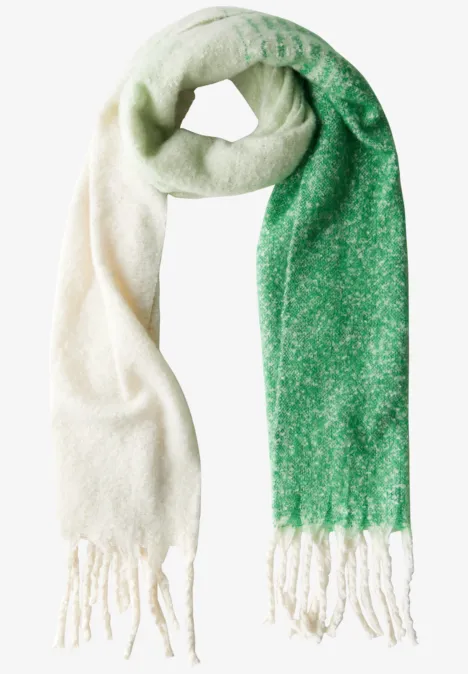 Schal mit Farbverlauf vibrant green