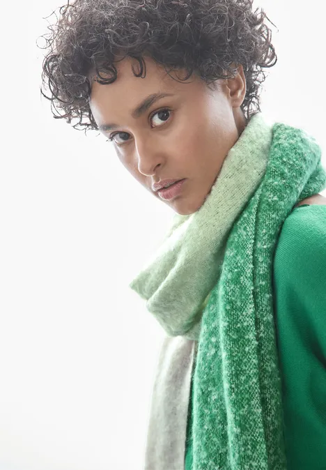 Schal mit Farbverlauf vibrant green
