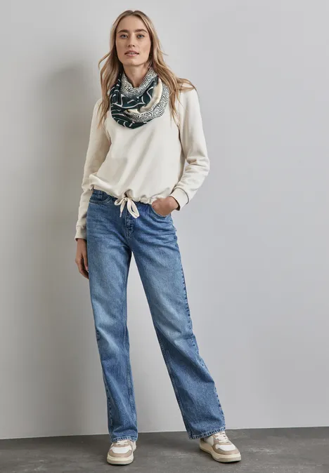 Gemusterter Loop Schal cool vintage green Gemusterter Loop Schal cool vintage green