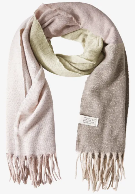 Schal mit Farbverlauf breezy beige mel.