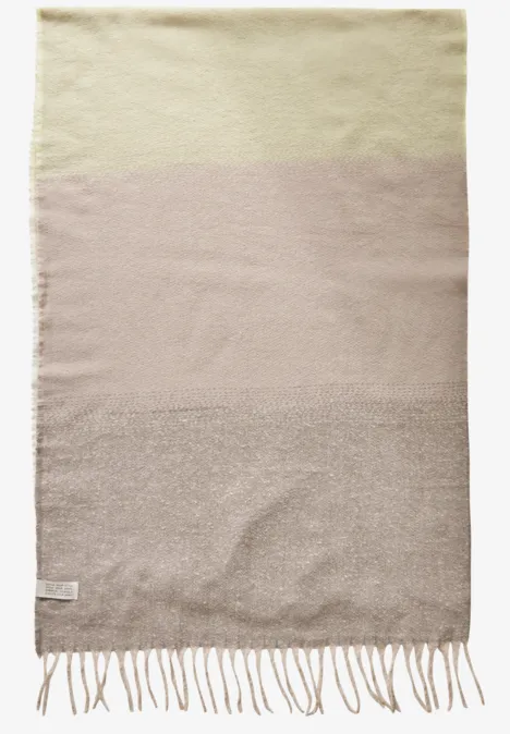 Schal mit Farbverlauf breezy beige mel.