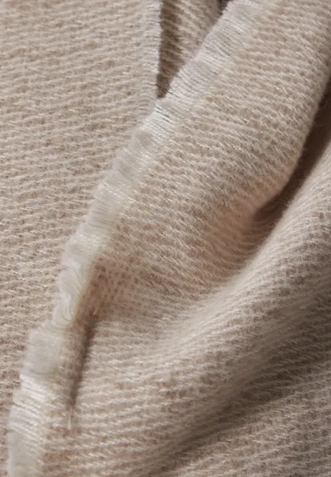 Schal mit Farbverlauf breezy beige mel.