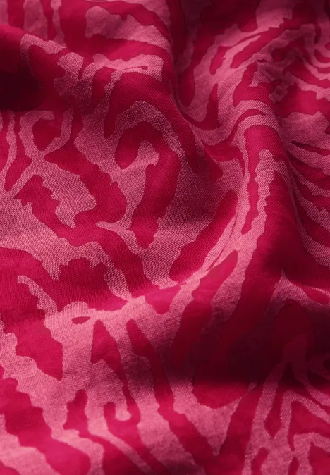 Loop-Schal in Burn-Out Optik power berry Loop-Schal in Burn-Out Optik power berry