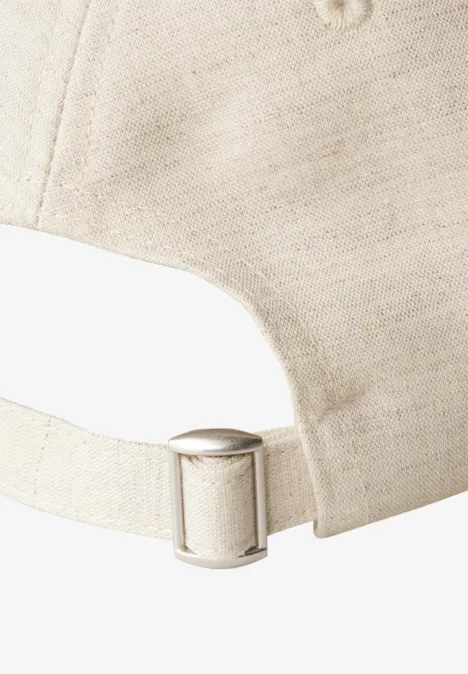 Leinen Cap moonstone sand