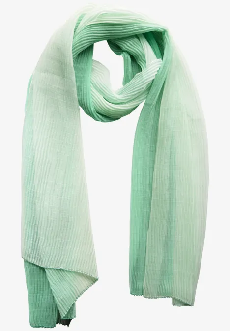 Schal mit Farbverlauf tendril green
