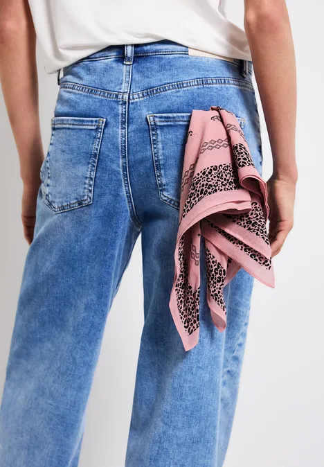 Bandana à motifs blush peach