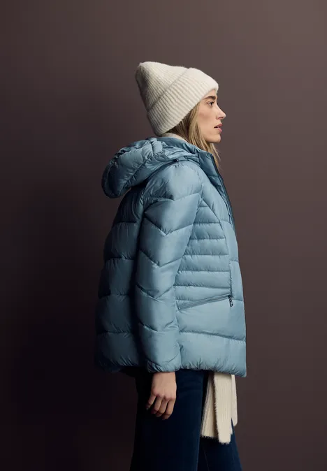 Federgarn Beanie lucid white