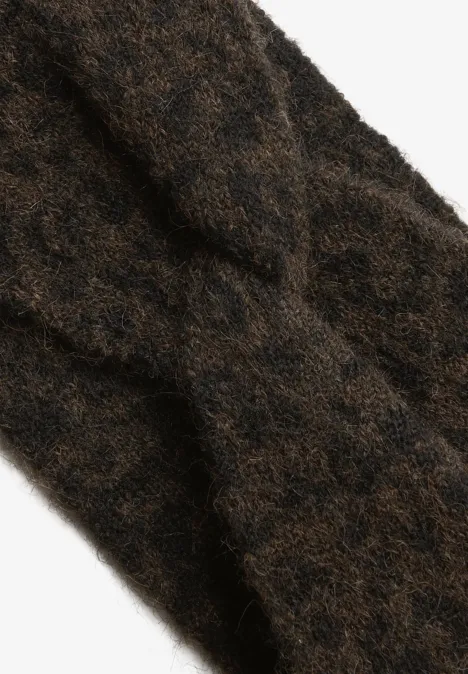Twisted Leo Stirnband Black