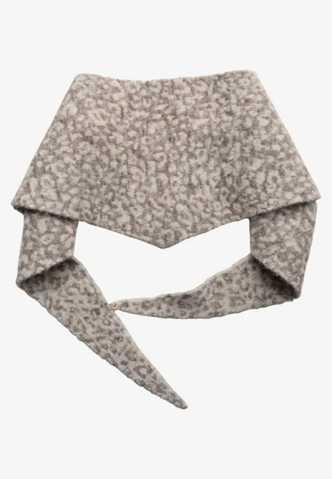 Foulard triangulaire Leo Soft Sand Mel.