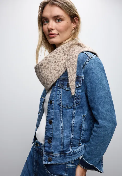 Foulard triangulaire Leo Soft Sand Mel.