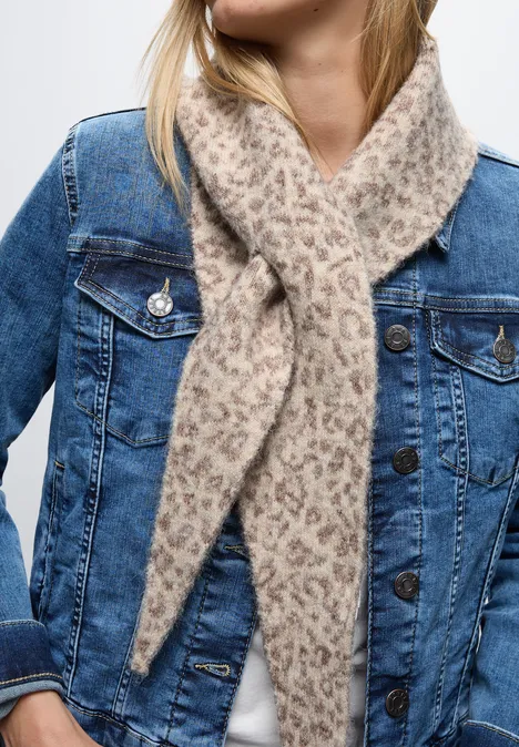 Foulard triangulaire Leo Soft Sand Mel.