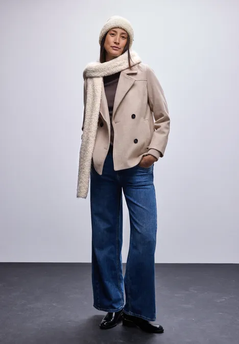 Bouclé Beanie soft beige Bouclé Beanie soft beige