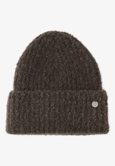 Bouclé Beanie nomad brown Bouclé Beanie nomad brown
