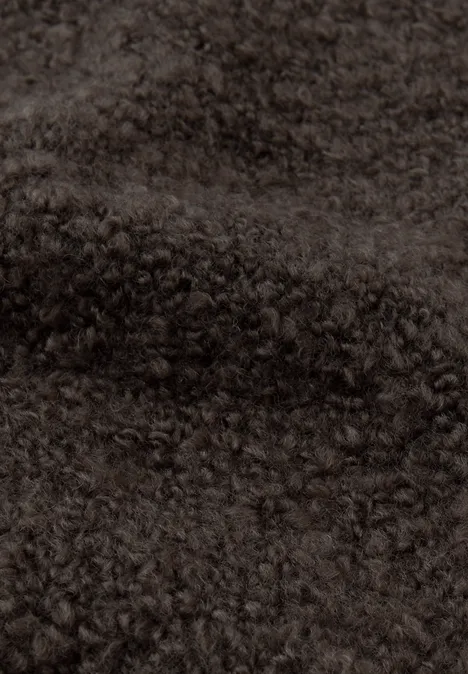 Bouclé Schal nomad brown