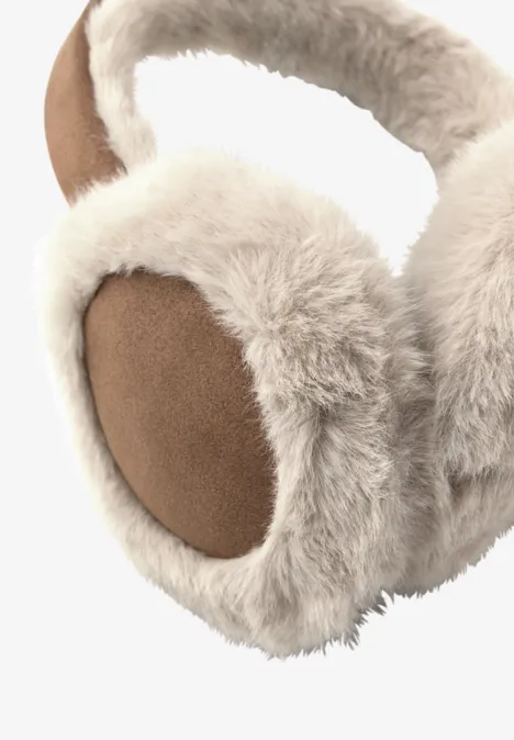 Velours Ohrenwärmer pastel sand Velours Ohrenwärmer pastel sand