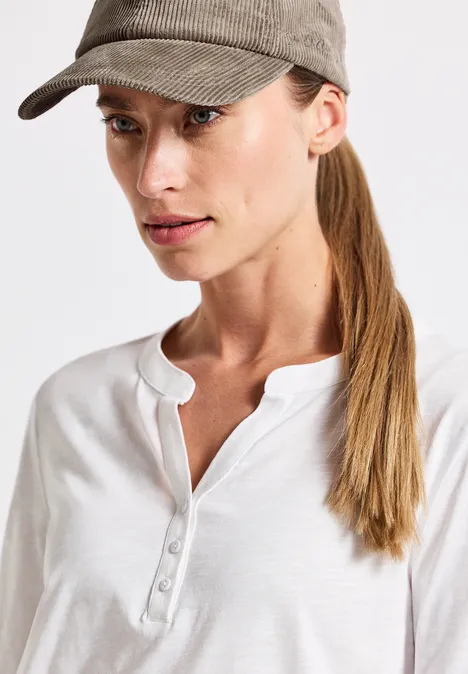 Cap van ribstof bark brown