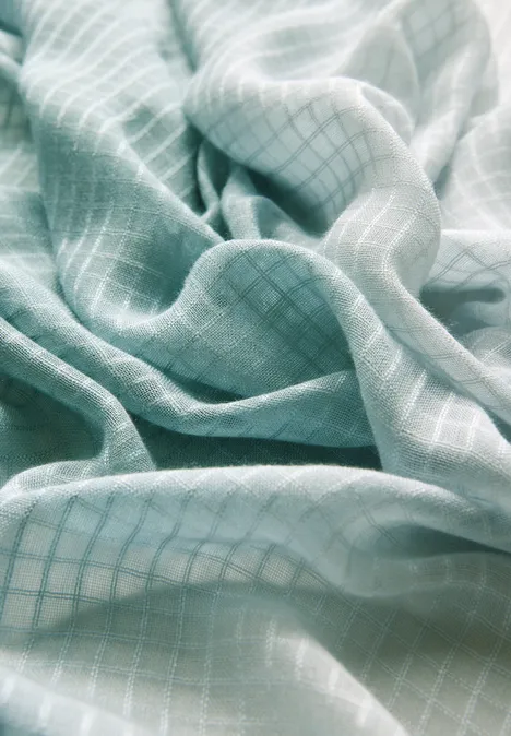 Foulard semi-transparent arona blue