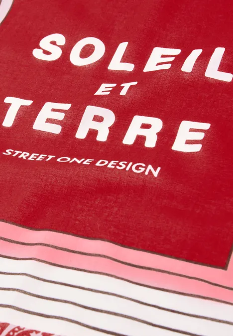 Bandana met tekst blossom pink