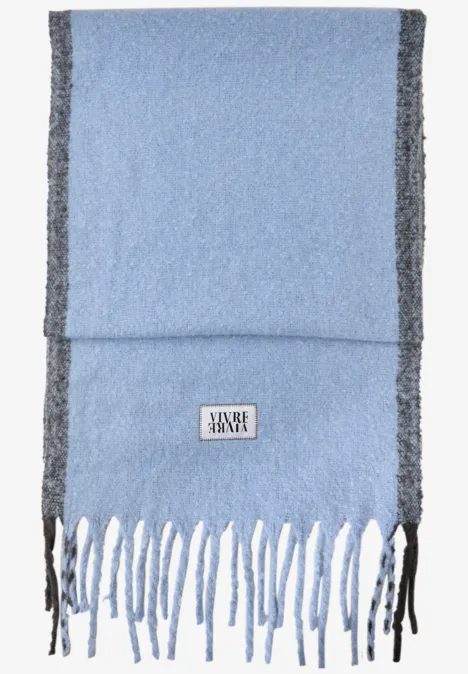 Kuscheliger Schal frosted blue