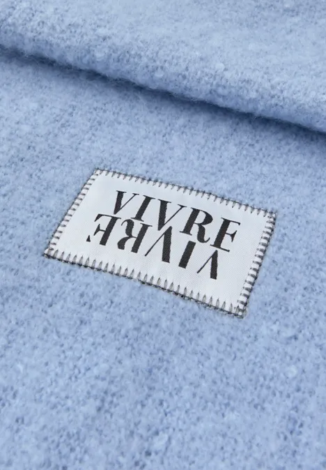 Kuscheliger Schal frosted blue