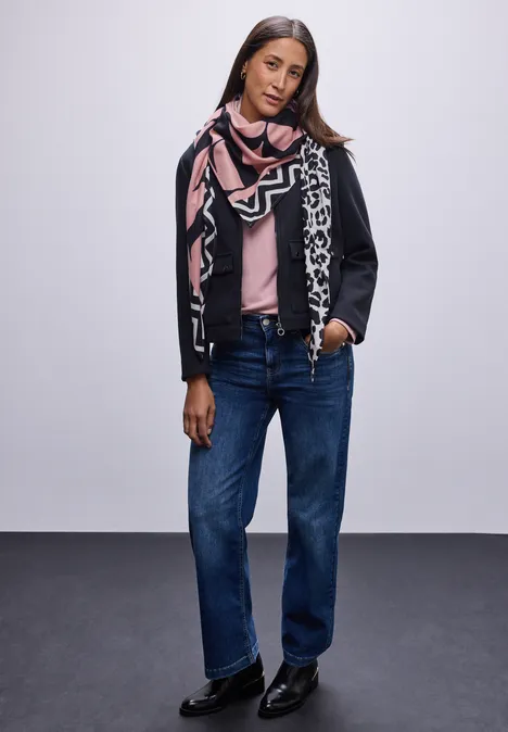 Dreieckstuch mit Mustermix Black