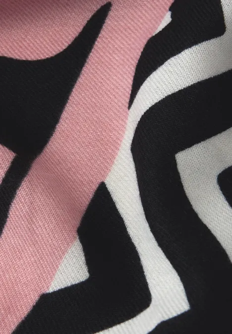 Dreieckstuch mit Mustermix Black