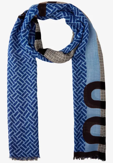 Sjaal met patroon null Sjaal met patroon null