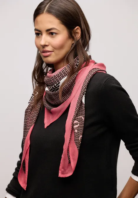 Sjaal met patroon null Sjaal met patroon null