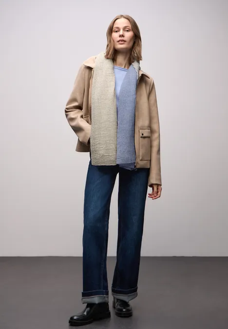 Schal mit Farbverlauf frosted blue