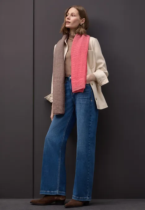 Schal mit Farbverlauf striking coral