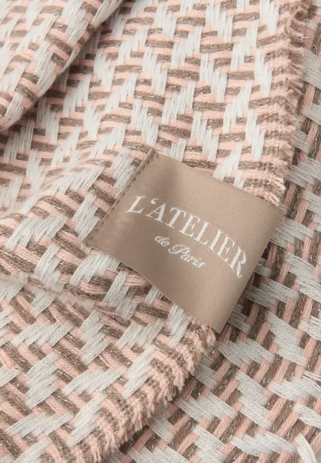 Gedessineerde driehoekige sjaal null