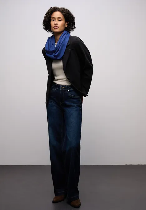 Loop Schal in Unifarbe amparo blue