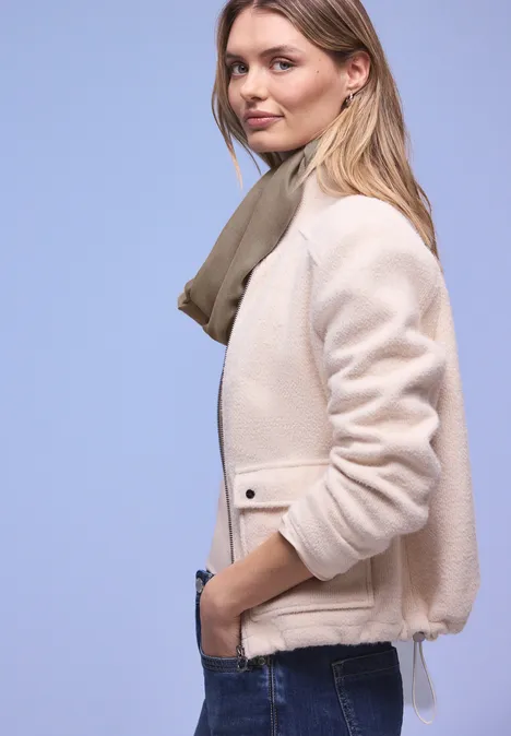 Loop Schal in Unifarbe light terra mocha