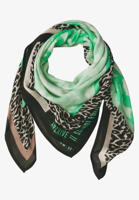 Sjaal met patroon arcadia green Sjaal met patroon arcadia green