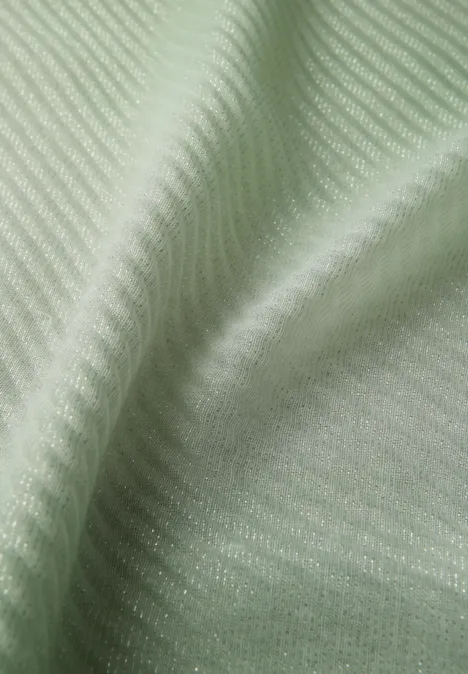 Écharpe avec détails scintillants dark mint green Écharpe avec détails scintillants dark mint green