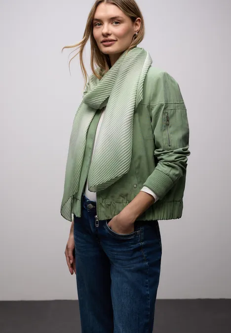 Écharpe avec détails scintillants dark mint green Écharpe avec détails scintillants dark mint green