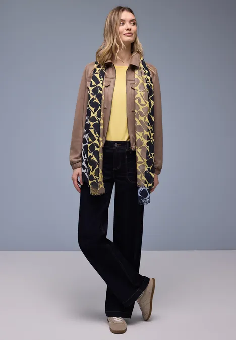 Gemusterter Schal multicolor Gemusterter Schal multicolor