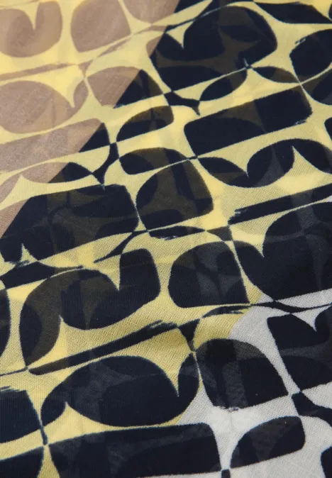 Gemusterter Schal multicolor Gemusterter Schal multicolor