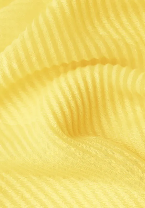 Gestreepte sjaal bloom yellow Gestreepte sjaal bloom yellow