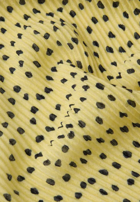 Gemustertes Tuch bloom yellow Gemustertes Tuch bloom yellow